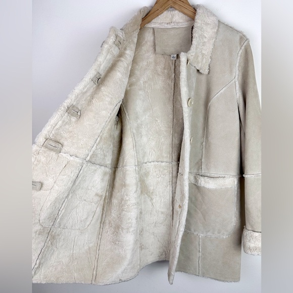 Westbound Vintage Suede Faux Fur Lined Jacket - Picture 3 of 8